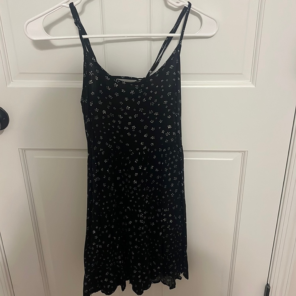 LA hearts black floral dress